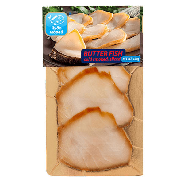 Cold Smoked Sliced Butterfish – 3.53 oz (100gr)